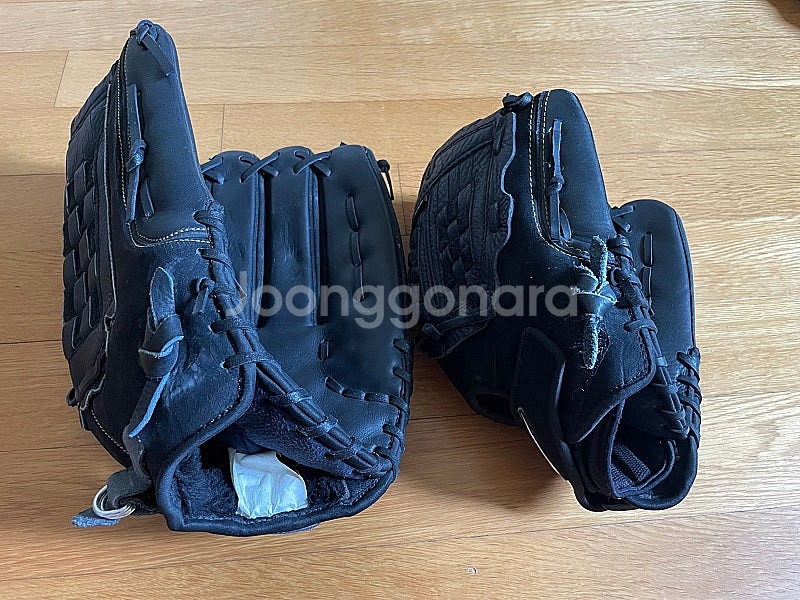 나이키 야구 글러브 2개 (어른1어린이1)--2