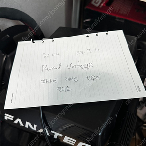 Fanatec CSL Elite 세트 및 Next Level Racing GT Lite 세트판매(xbox용)