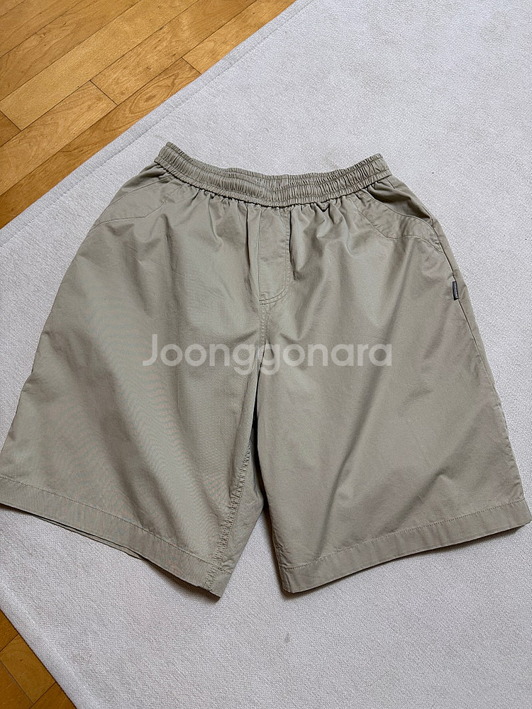 에스피오나지 와이드 오피서 반바지 쇼츠 XL 베이지--0