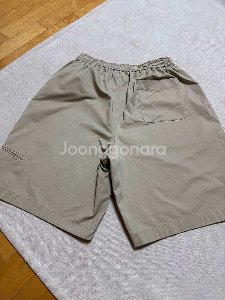 에스피오나지 와이드 오피서 반바지 쇼츠 XL 베이지--1