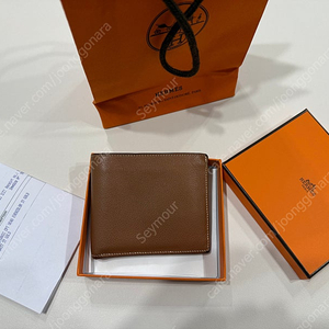 에르메스 mc2엡송 반지갑/골드색상