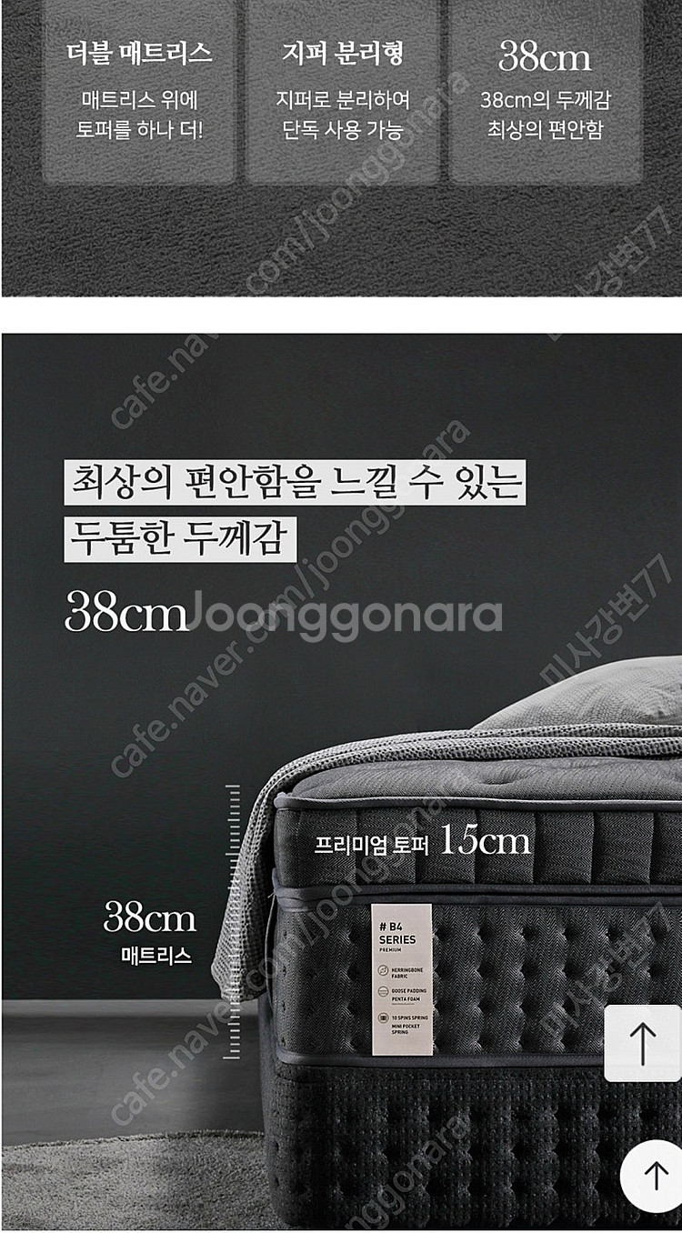 수퍼싱글(SS) 베디스 벨루카 매트리스 & 코모도 조야...--2