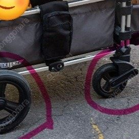 킨즈 빅휠 웨건 바퀴 별도 판매