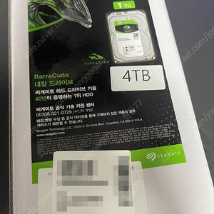씨게이트 바라쿠다 4TB 판매