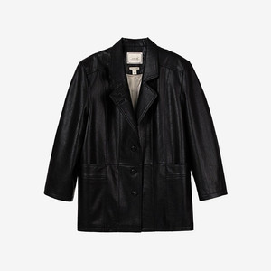 오버듀플레어 가죽 자켓 LEATHER VINTAGE OVER JACKET