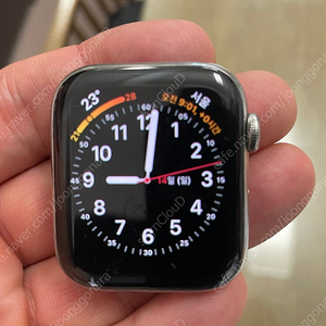 애플워치4 44mm 스테인리스