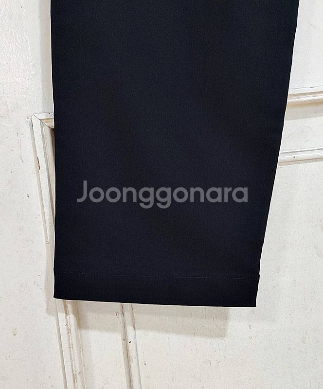 새옷 카고팬츠34 블랙 스판바지 테이퍼드 남성바지--5