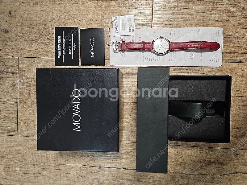 모바도 쿼츠 36mm 헤리티지 시계(Movado Her...--0