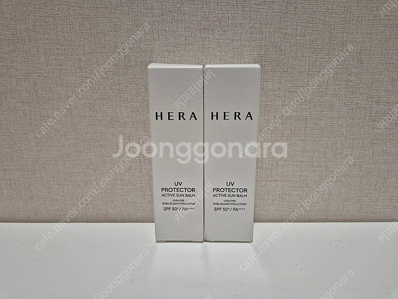 새상품 헤라 UV프로텍터 액티브 선 밤 SPF50+/P...--0