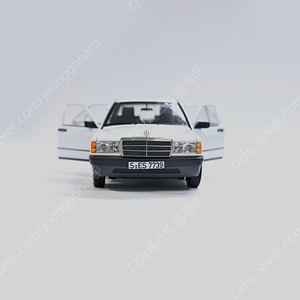 1:18 노레브 벤츠 190e 화이트 다이캐스트 모형자동차