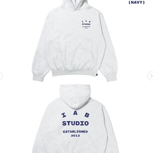 아이앱 IAB STUDIO 25’ Light Gray Hoodie 그레이후디 예약구매