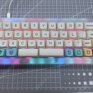Akko acr top 40 40배열 아크릴 키보드
