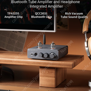 Fosi Audio T20X MKII 블루투스 진공관 앰프 미개봉신품 (GE5725W 진공관 추가)
