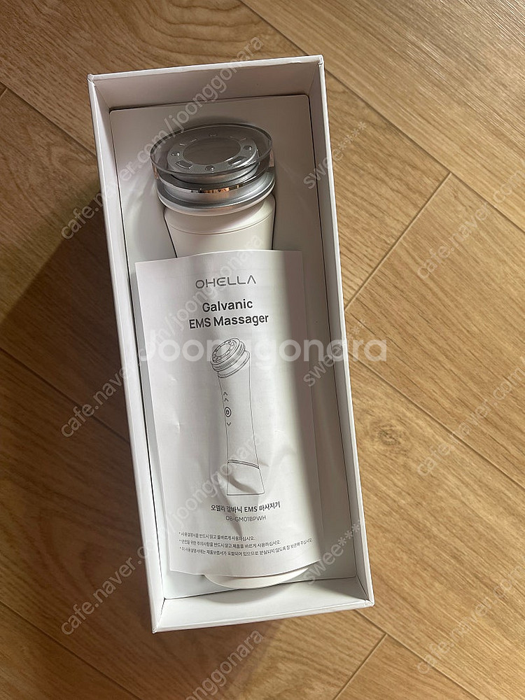 오엘라 갈바닉 ems 얼굴 마사지기 새상품 팝니다!!--1
