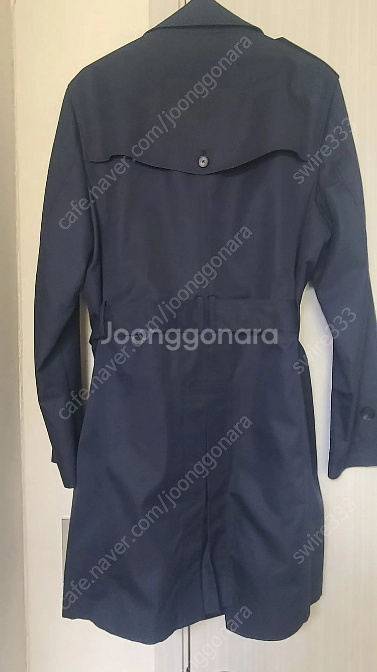 빈폴 트렌치코트 네이비 100--1