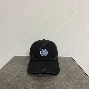 슈프림X팀버랜드 콜라보 워시드 블랙 볼캡 모자