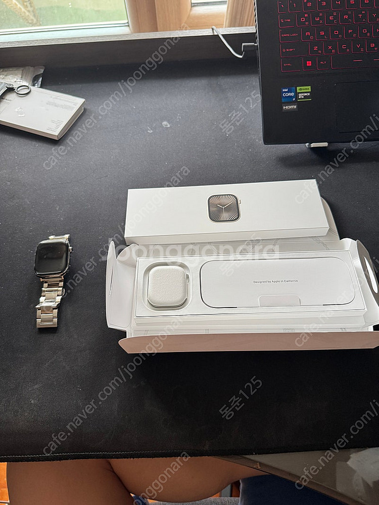 애플워치10 46mm gps+셀룰러 스포츠밴드 내추럴 ...--0