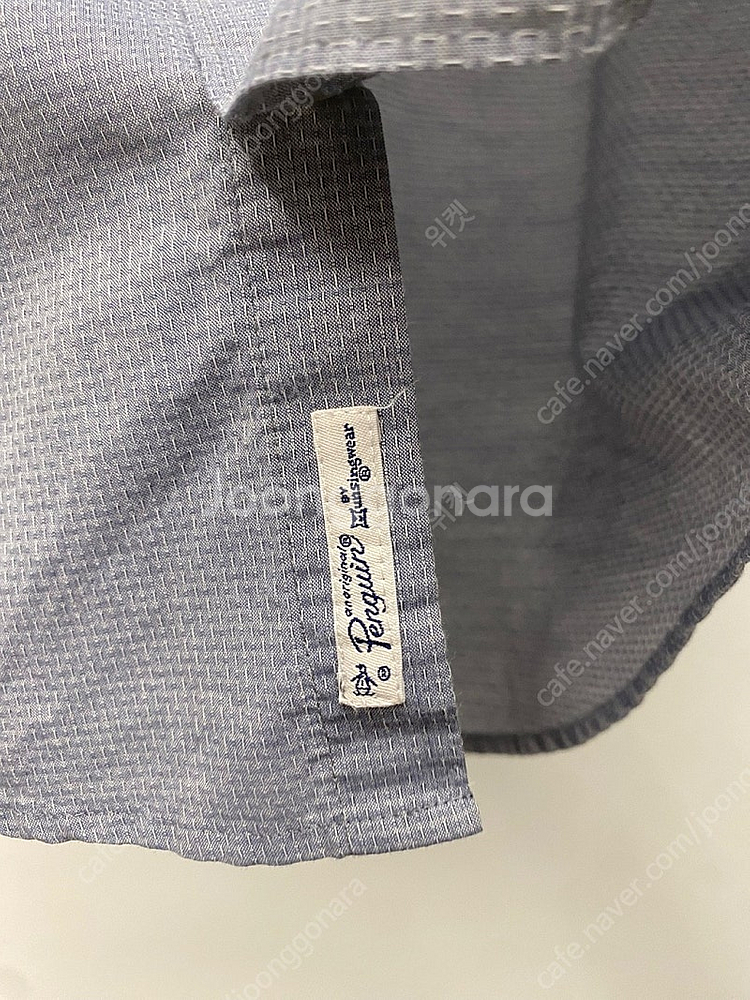 남성용 펭귄 먼싱웨어 골프 기능성 반팔 카라 셔츠 숏슬...--3