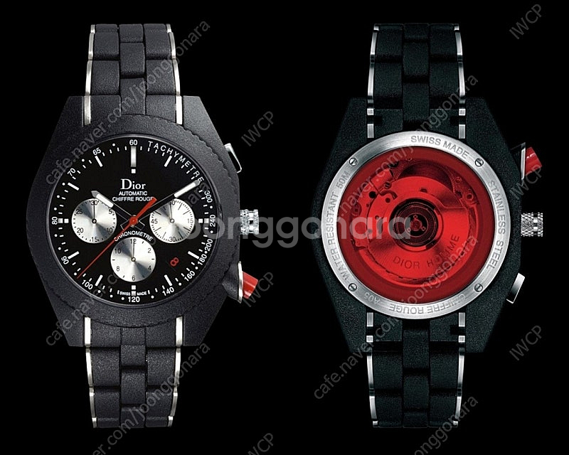 디올옴므 쉬프르루즈 CHIFFRE ROUGE 블랙타임--0