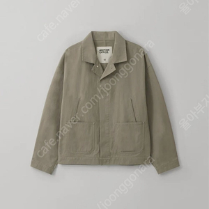 어나더오피스 woody twill 블루종