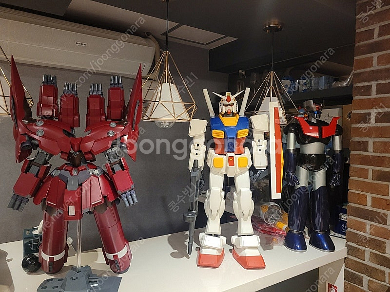 반다이 초회한정판 1/24 hy2m rx-78-2 미조립 분양합니다--3