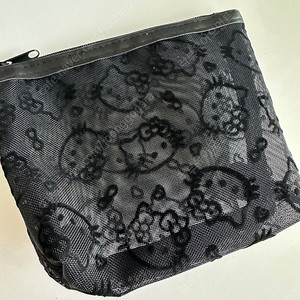 키티 메쉬 미니 파우치 블랙 새상품 / 11am 바이쑨 마이림 올라이츠 고걸 오르 라두나