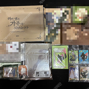 미개봉)이번 생은 가주가 되겠습니다 이가주 한정판 pr카드 디앤씨웹툰