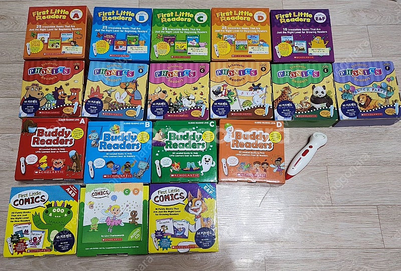 스콜라스틱 기초리더스 4종 팝펜포함--0