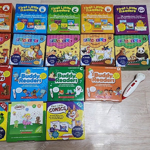 스콜라스틱 기초리더스 4종 팝펜포함