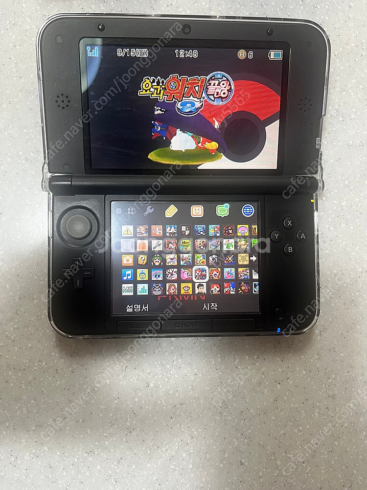 닌텐도 3ds xl 블랙--1