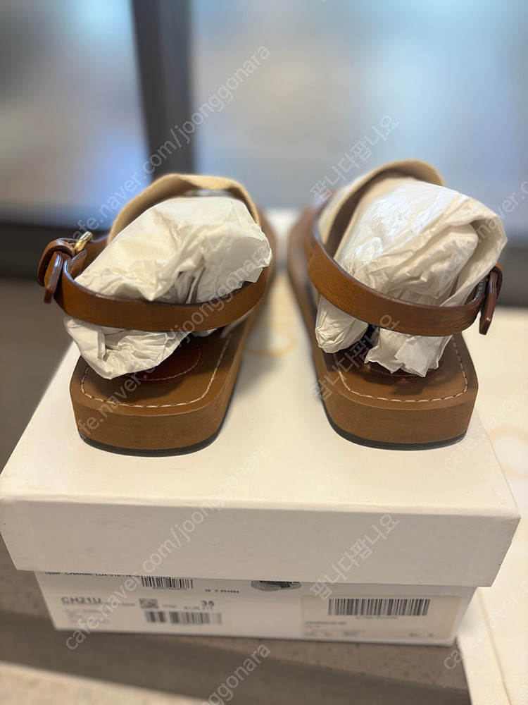 끌로에 우디 샌들 225사이즈--2