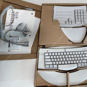 애플 apple adjustable keyboard 키보드 민트급