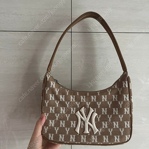 MLB 모노그램 자카드 호보백 NY