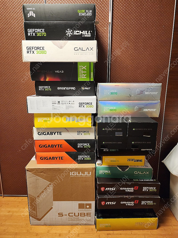 그래픽카드 박스 (rtx3060ti rtx3070 rtx3080)--0