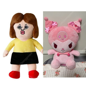 2개가격 옥지 중형 & 쿠로미핑크 중형 / 인형 /