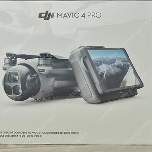 dji 매빅4 프로 크리에이터콤보 미개봉 새제품 평택 직거래