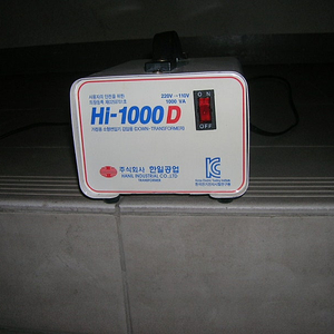 110V 1/1.5KVA 강압 트랜스