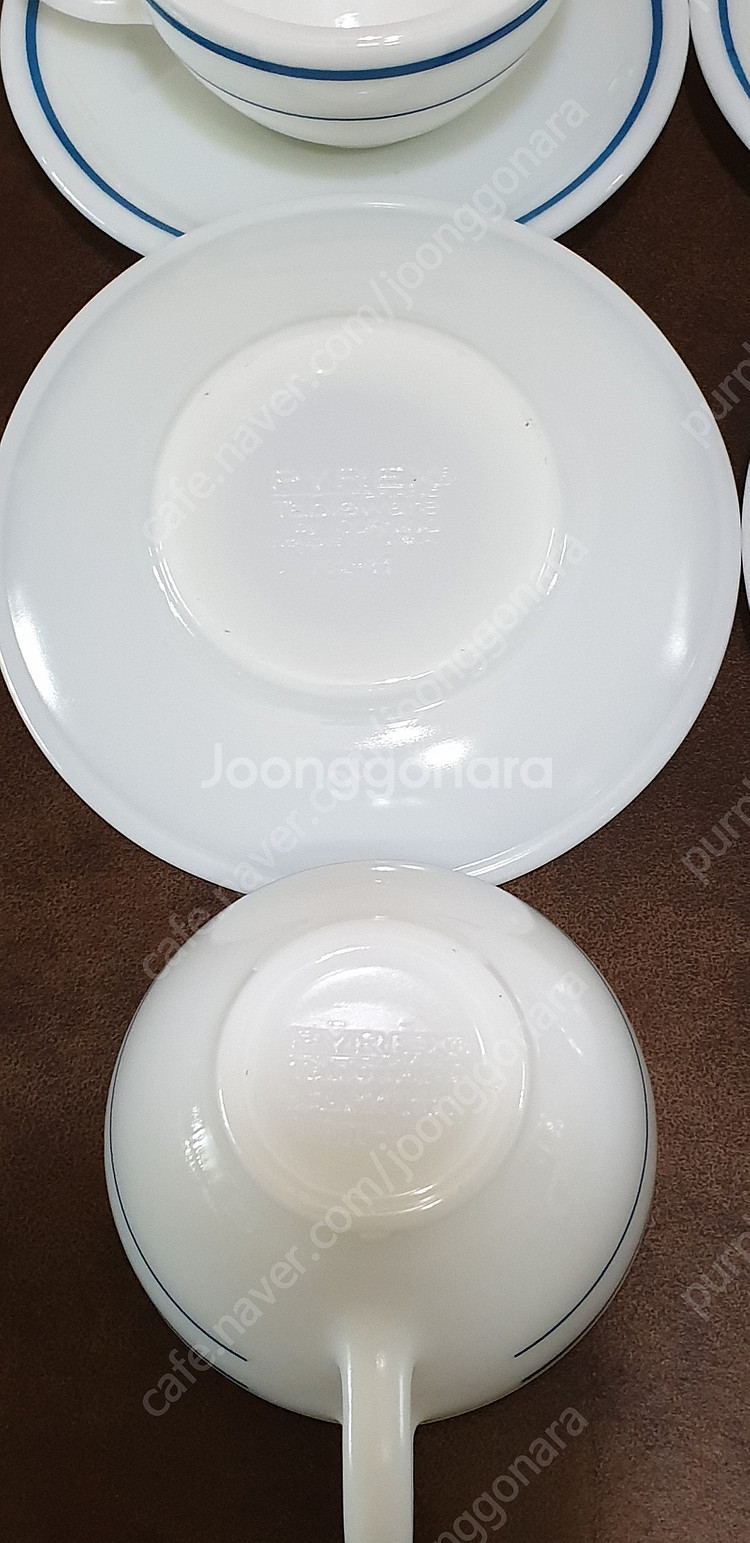 빈티지 파이렉스 찻잔세트종류 분양--3