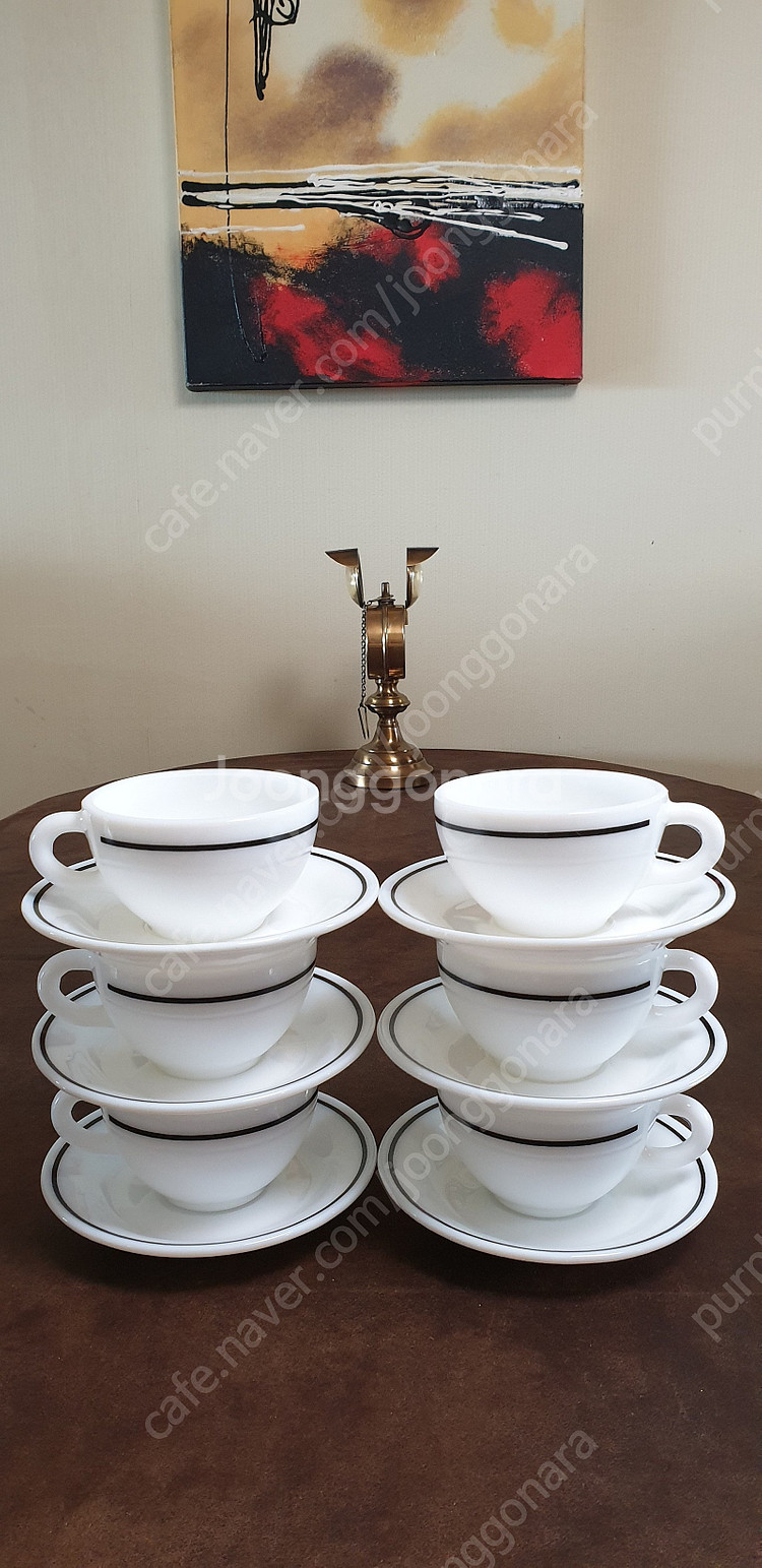 빈티지 파이렉스 찻잔세트종류 2 분양--7