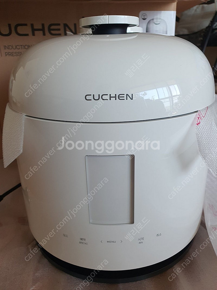쿠첸 10인용 밥솥 신제품 미사용 새제품--6