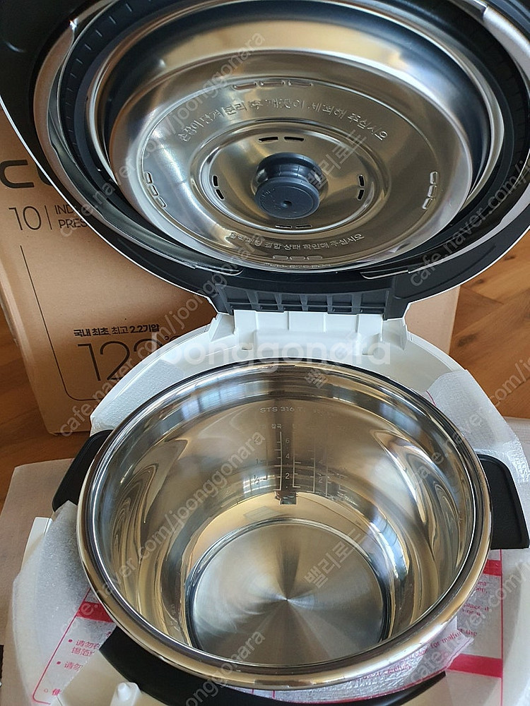 쿠첸 10인용 밥솥 신제품 미사용 새제품--7