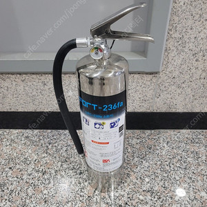 포트텍 FORT-236 HFC-236fa 236 3kg 가스식 청정 소화기