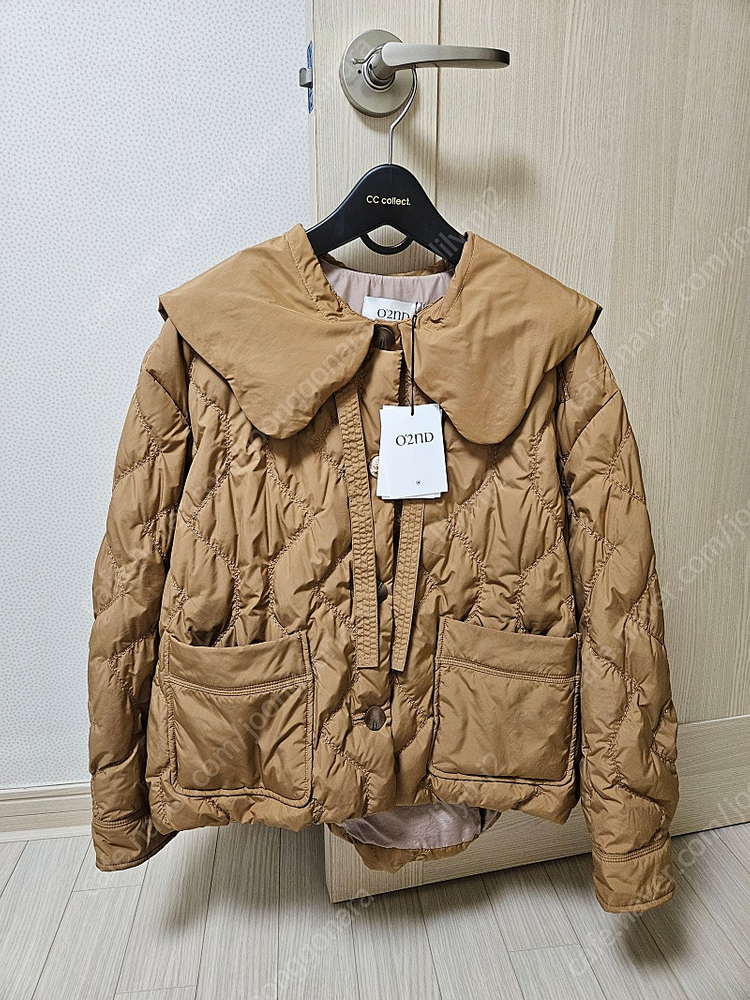 오즈세컨 구스다운 퀼팅 자켓--0