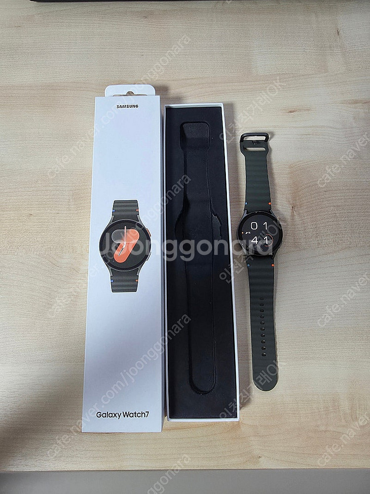 갤럭시워치7 lte 자급제 그린 40mm--0