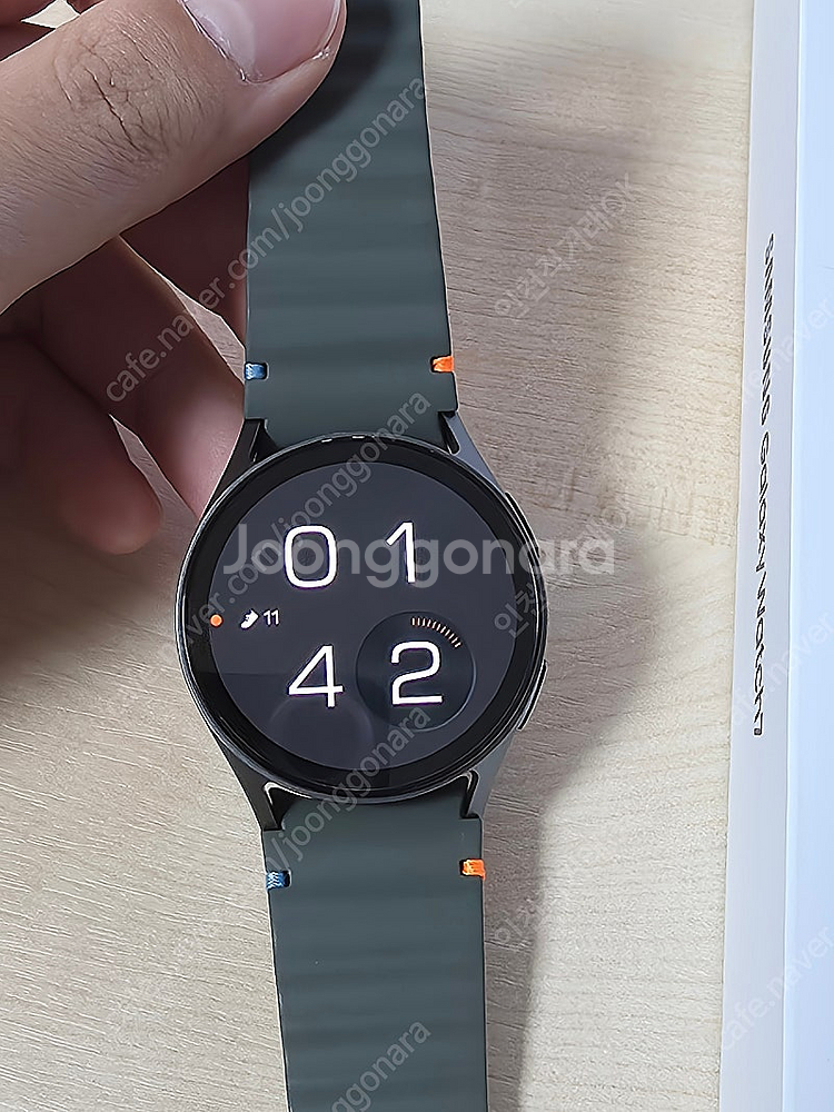 갤럭시워치7 lte 자급제 그린 40mm--3