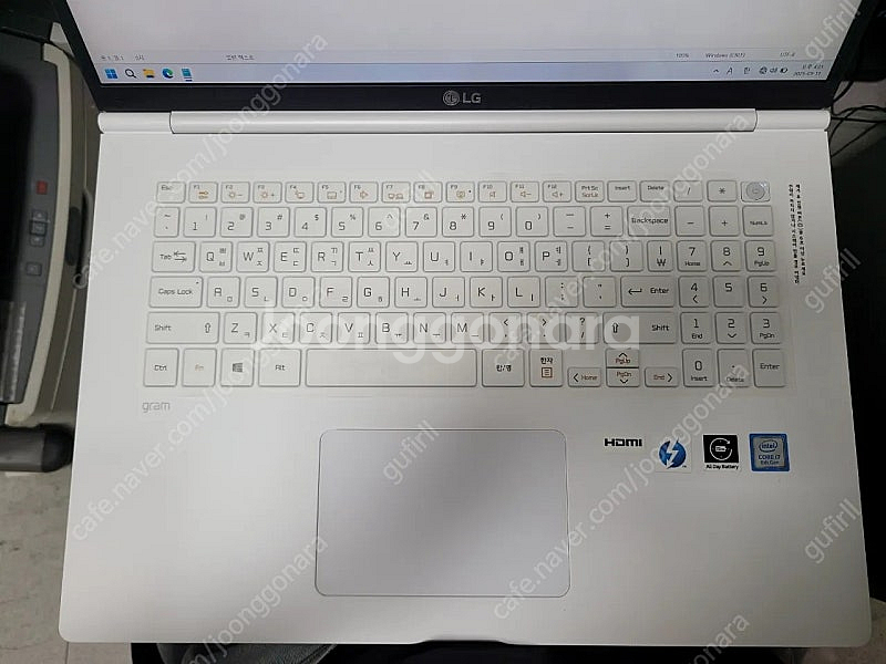 LG 그램 17Z990 i7, 17인치노트북 팝니다.--1