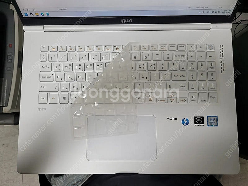 LG 그램 17Z990 i7, 17인치노트북 팝니다.--2