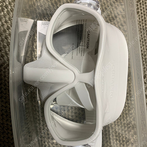 스쿠버프로 스틸콤프 마스크 스노클 세트 화이트