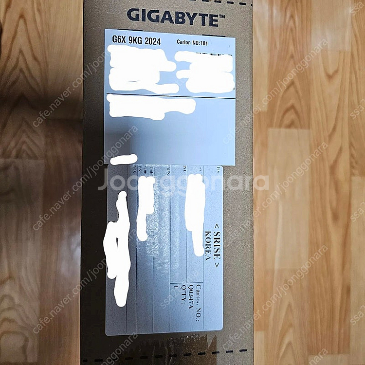 [미개봉] 기가바이트 G6X 16 코어i7 인텔 13세...--1