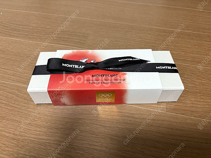 몽블랑 montblanc 마이스터스튁 x 올림픽 헤리티지 파리 1924 르그랑 만년필 F 팝니다.--0